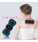 Electric Massager Wireless Cervical Massage Stimulator, Mini Portable Electric Neck Massager, Pain Relief for Neck Back Shoulder Foot Leg Full Body